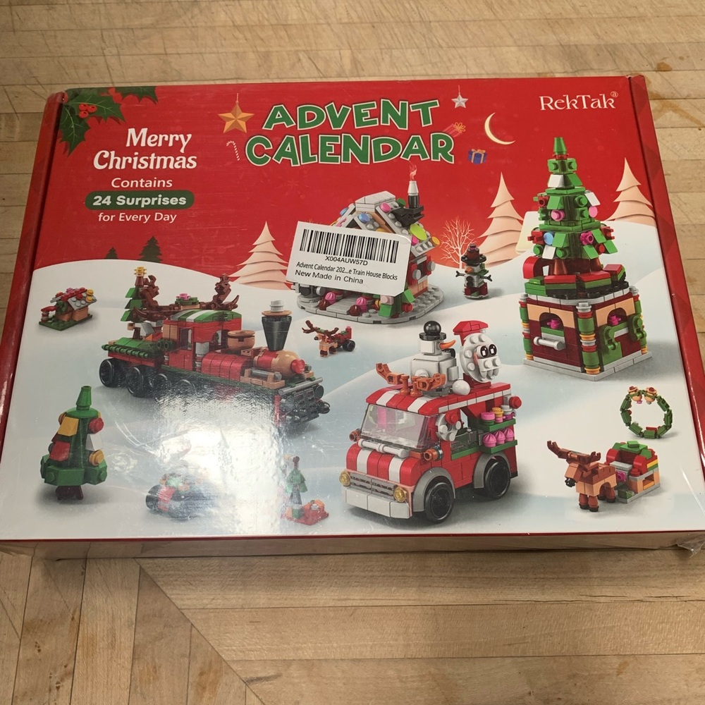 **NEW Advent Calendar Christmas Building Blocks